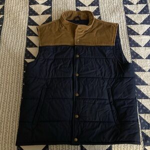 J. Crew puffy vest size large